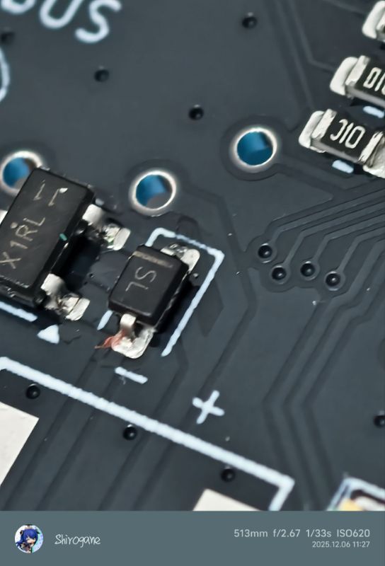 肖特基二极管方向